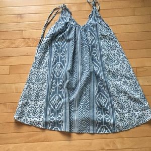 Madewell Blue Patterned Dress